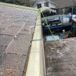 Cleaning gutters